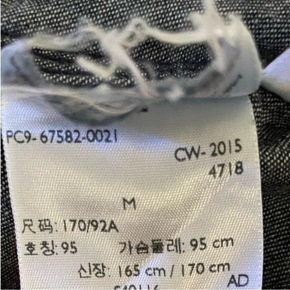 LEVIS Men's Barstow Western Denim Shirt Size Medium MSRP $79.50 - Picture 11 of 15